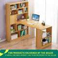 AndorMahal MDF Classic Reading Table With Bookshelf (5ft by 5ft by 16inch). 