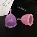 1pcs Silicone Menstrual Cup Medical Lady Period Cup Sterilizer Menstrual Cup Menstruation Women Reusable.