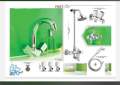 Complete BathSet 100% BRASS / Brand-Citi Sanitary Fittings, Bathroom Accessories Complete Wall Shower, Basin Mixer, 3xTee kok, Double kok, Muslim Shower, Basin Waste, Complete Fittings. 
