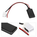 12V 12-Pin Car Vehicle Bluetooth AUX Adapter Fit for MCD RNS 510 RCD 200 210 300 310 500 510 Auto Parts Radio Stereo Accessories. 