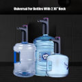 Portable 5 Gallon Water Dispenser Universal Water Dispenser for 2.5 3 and 5 Gallon Bottles USB Charging Water Bottle Pump. 