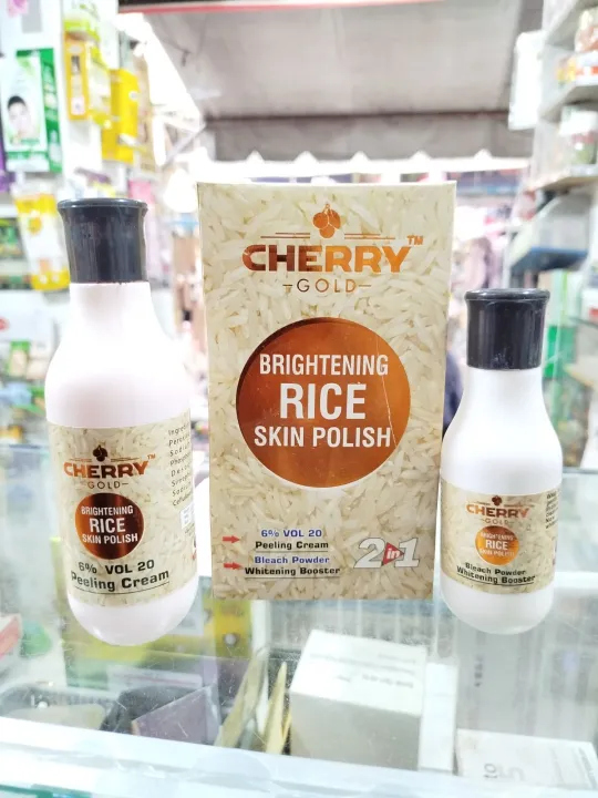 Cherry%20Gold%20Brightening%20Rice%20Skin%20Polish%20Bleach%20Vol%2020%25%20With%20Booster%20-%20Image%203