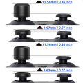 8PCS Universal Silicone Analog Stick Grip Caps For PS4 PS5 Switch Pro Xbox Controller Joystick Gamepad Thumb Grips Accessories. 