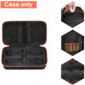 Wireless Microphone Case for  Wireless Two Microphone System Universal Handheld Dual Mic Travel Bag for Singing Karaoke. 