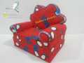 3 Layer Cute Children Seat Kids Cartoon Printed Convertible Sofa Bed 2 in 1 , 100% Cotton Fabric, FOR  1 TO 4 YEAR AGE ONLY. 