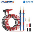 SUNSHINE SS-024B Multimeter Pen 1000V 20A Stainless Steel Digital Multimeter Ultra Fine Point Needle Test Probe ReplaceableTip. 
