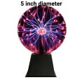 Plasma ball and bulb for physics experiments. 