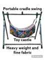 baby cradle swing of metal. 