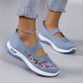 Women's summer breathable mesh flat shoes women's shoes casual sports shoes, clearance free shipping.
