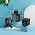 PD 20W USB Charger Fast Charging Quick Charger 3.0 Mobile Phone Adapter For iPhone Samsung Xiaomi Huawei Digital Display Charger.