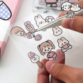 20Pcs/Set Kawaii Journal Sticker PET Stationery Scrapbooking Diary Decoration Phone Stickers. 