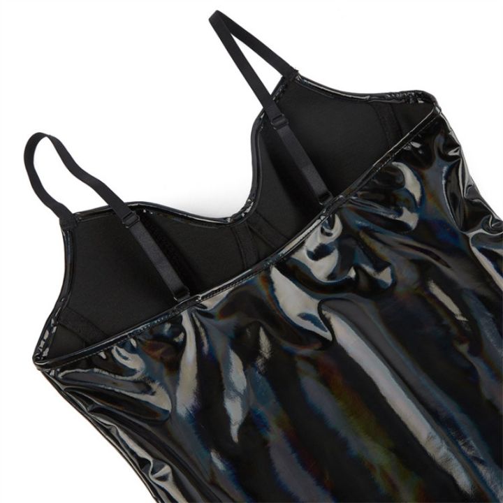 PU%20Leather%20Bodysuit%20Womens%20Shapewear%20No%20Pad%20Bra%20One-Piece%20Full%20Body%20Shaper%20Tummy%20Control%20Corset%20Slim%20Waist%20Trainer%20Underwear%20-%20Image%205