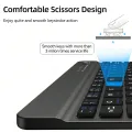 Keyboard For Tablet Android iOS Windows Wireless Mouse iPad 2024 Huawei Samsung Xiaomi Pad Rechargeable Bluetooth Keyboard. 