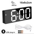 Digital Alarm Clock Led Wall-mounted Digital Wall Clock. 