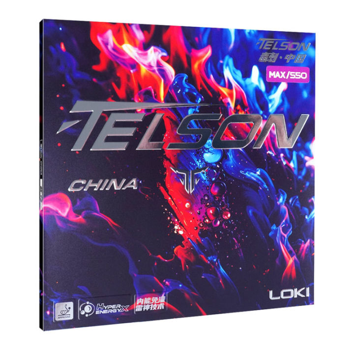 LOKI%20TELSON%20CHINA%20Table%20Tennis%20Rubber%20Professional%20Semi-Sticky%20Ping%20Pong%20Topsheet%20with%20Pre-tuned%20Cake%20Sponge%20for%20Loop%20&%20Control%20-%20Image%202