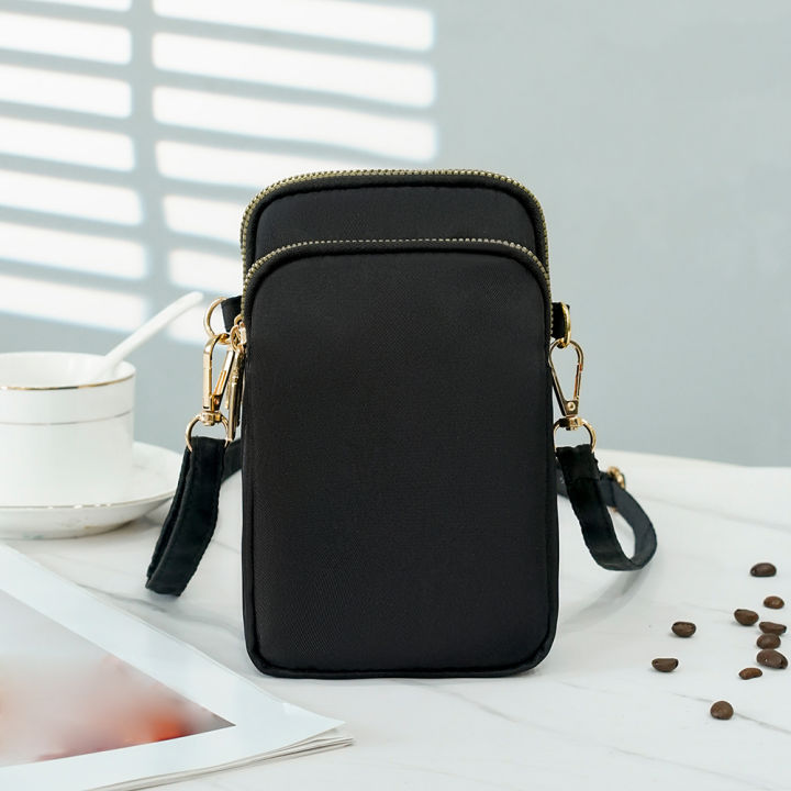 Multi-purpose%20waterproof%20wear-resistant%20large%20capacity%20crossbody%20bag%20women's%20multi-layer%20zipper%20neck%20shoulder%20mobile%20phone%20bag%20-%20Image%202