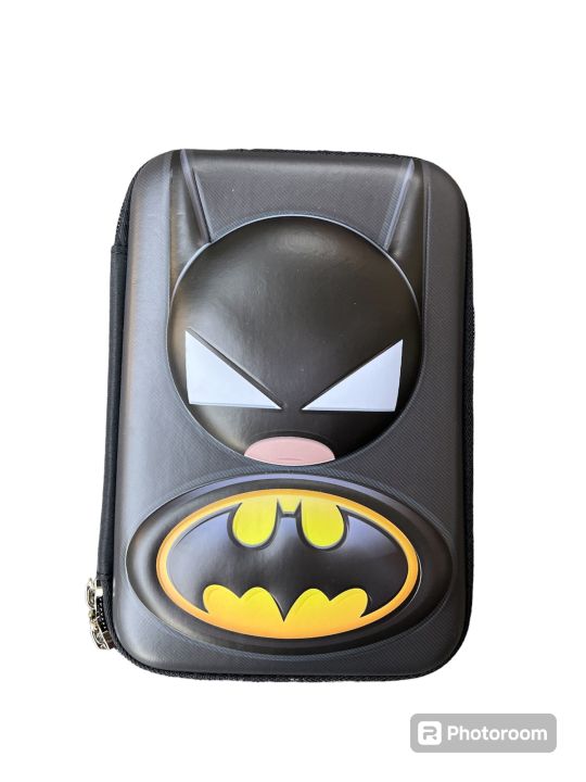 Stationary Pouch-BATMAN-IRONMAN-Geometry Sets