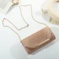 Fashion Elegant Clutch Bag New 2023 Hot Selling Chain Dinner Bag Bride Bridesmaid Lady Handbag Factory Outlet. 