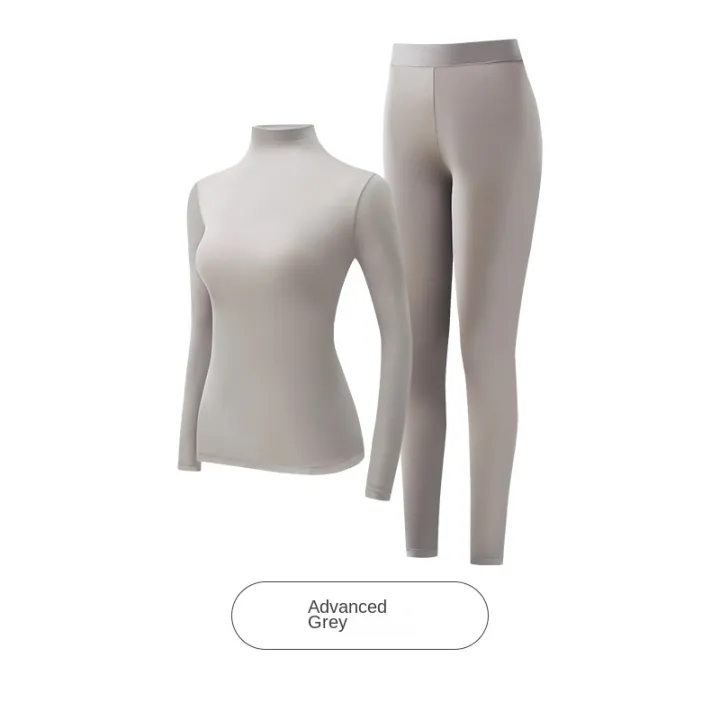 1%20set%20Stacked%20Collar%20High%20Collar%20Beauty%20Skin%20Suit%20High%20Elastic%20Long%20Sleeve%20Seamless%20Thermal%20Underwear%20Women's%20Base%20Layer%20sets%20-%20Image%206
