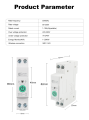 Manhot WiFi Smart Circuit Breaker MCB 1P+N 16A Switch Energy Meter Kwh Metering Monitoring Circuit Breaker Alexa Work With Tuya. 