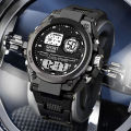 YIKAZE Men Watch Military Sports Watches Multifunction Alarm Chrono Clock 3Bar Waterproof Men's Digital Electronic Wristwatch. 