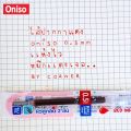 Oniso 9133b gel pen with 2 ink cartridges blue 0.5mm (boxed) quick dry ink pen left hand oniso gel pen. 