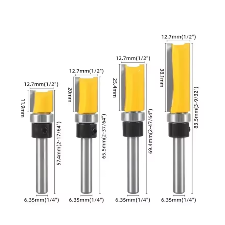 4pcs,1/4-Inch%20Shank%20Bearing%20Guided%20Pattern%20Router%20Bit%20-%20Woodworking%20Edge%20Trimming%20Tool%20with%20Double-Edged%20Straight%20Cutter%20-%20Image%206