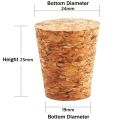 5/10pcs Wine Stopper Wooden Cork Lab Test Tube Stopper Kettle Pudding Bottle Cork Cap Burette Tube Wood Plug.