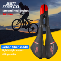SAN MARCO mantra Carbon fiber saddle for road bike 143mm Ultra-light breathable men wome Road racing saddle Bicycle accessories. 