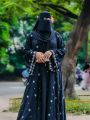 Premium Quality New Design Dubai Cherry Fabric Embroidery Work Abaya Borka Stylish Looking Always Use And Comfortable Borka Collection. 