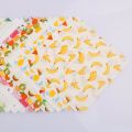 12Pcs/Set Fruit Series Printed Cotton Twill Fabric Patchwork,Square Shape Cloth Bundle For DIY Handmade Sewing&Quilting Material.
