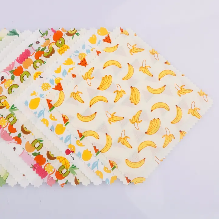 12Pcs/Set%20Fruit%20Series%20Printed%20Cotton%20Twill%20Fabric%20Patchwork,Square%20Shape%20Cloth%20Bundle%20For%20DIY%20Handmade%20Sewing&Quilting%20Material%20-%20Image%204