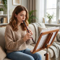 Irish Tin Whistle Key of C Aluminum Aluminium Lloy Fipple Flute 6 Hole Fit for Beginners. 