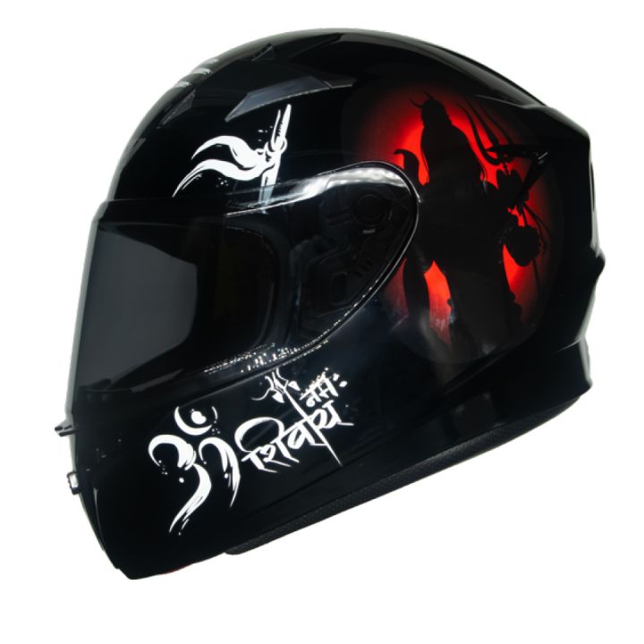 KPI KH7 Series Shivaya ABS Shell Hammer Tested Single Visor Helmets.