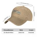Vintage OceanGate Safety Technician Baseball Cap Unisex Style Distressed Washed Headwear Outdoor All Seasons Travel Hats Cap. 