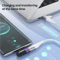elough 6A Digital Display Type C to Type C OTG Adapter for 120W Fast Charging USB C Cable USB2.0 Connector Conventor. 