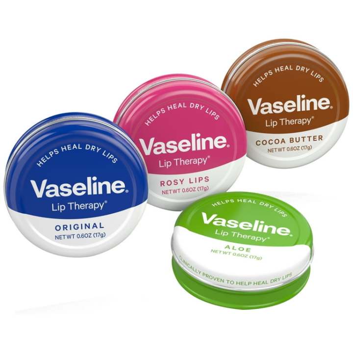 Vaseline Lip Therapy Rossy Lipy Cocoa Butter Aloe Vera -20g -1pc - Vaseline Lip Balm