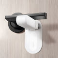 Plastic Door Rod Lock Universal Anti Opening Handle Child and Baby Safety Lock No Drilling Multifunctional Hidden Button. 