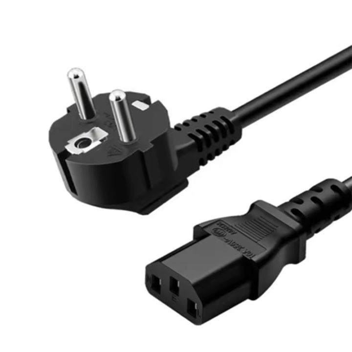1.5m/3M EU US UK Power Cable Euro Plug IEC C13 AC Power Supply Cable Extension Cord For PC Computer Monitor TV Speaker