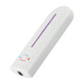 Wireless Mini Dehumidifier With Circulating Moisture Absorption For Wardrobe, Closet, Bedroom And Car, White 16.8x5.5x2cm.