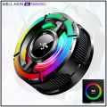 MEMO CX15 , CX07 Digital Display Mobile Game Cooling Fan Colorful Led Light Phone Cooler With Four Types RGB & suitable for gaming like pubg  , video editing, video recording & designed for both android & ios. 