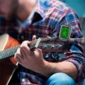 Guitar Tuner For All Instruments Clip on Electronic Tuner for Guitar Bass Ukulele Violin Mandolin Banjo. 