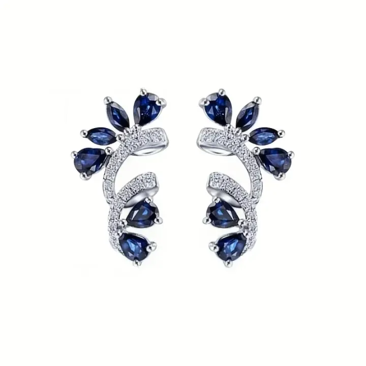 Shining%20Blue%20Zircon%20Flower%20Earrings%20for%20Women's%20Temperament,%20Banquet%20Jewelry,%20Anniversary%20%20-%20Image%205