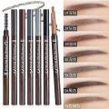 Etude House drawing eyebrow pencil 2 in 1 rotating eyebrow pencil with built-in eyebrow brush. 