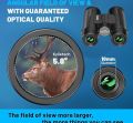 Kylietech 12X42 Binoculars for Adults with Universal Phone Adapter, HD Waterproof Fogproof Compact Binoculars for Bird Watching, Hunting, Hiking, Sports, and Concerts with BAK4 Prism FMC Lens. 
