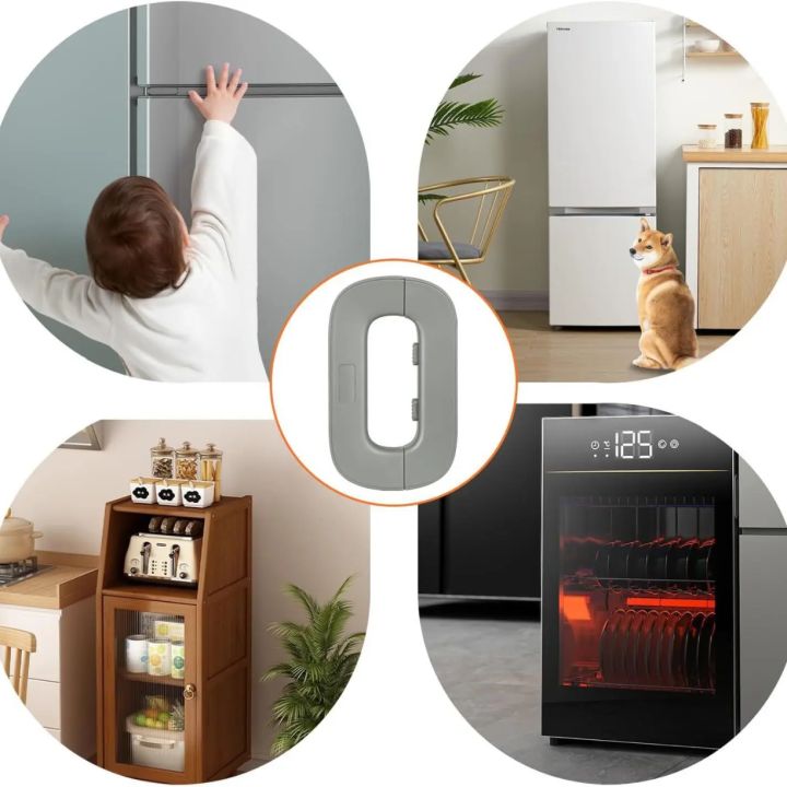 Child Safety Refrigerator Lock Baby Door Does Not Close Tight Anti-Theft Anti-Unlocking Household Sundries