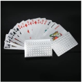 Silver Foil Playing Cards Poker Game Waterproof Plastic Poker Gift Collection Holiday Party Activities Chess and Card Souvenirs. 