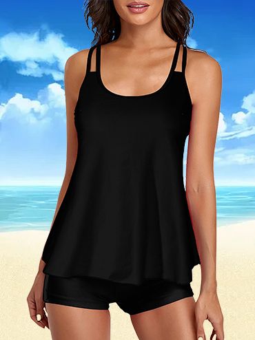 MOXDOWomen's%20Flowy%20Tankini%20Set,%20Two-Piece%20Beach%20Vacation%20Swimsuit%20with%20Double-Strap%20Detail%20-%20Image%207