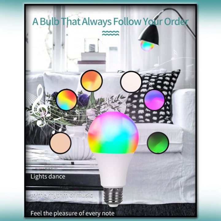 Tuya%20Smart%20Bulb%20E27%20WiFi/Bluetooth%20Dimmable%20LED%20Light%20Bulb%20RGBCW%20100-240V%20Smart%20Life%20App%20Control%20Support%20Alexa%20Google%20Home%20-%20Image%202