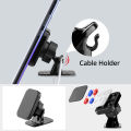 Magnetic Car Holder For IPhone  Mobile Phone Holder Stand Car Air Vent Magnet Mount GPS Support Car Phone Holder. 